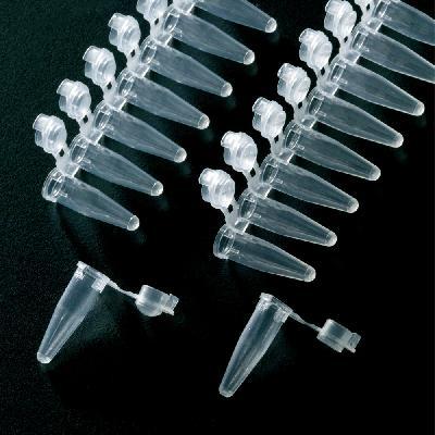 МІКРОПРОБІРКИ, 0.2 МЛ, СТРИП ПО 8 ШТ, З ІНД. ПЛАСК. КРИШКАМИ, ПЛР, 125 СТРИПІВ